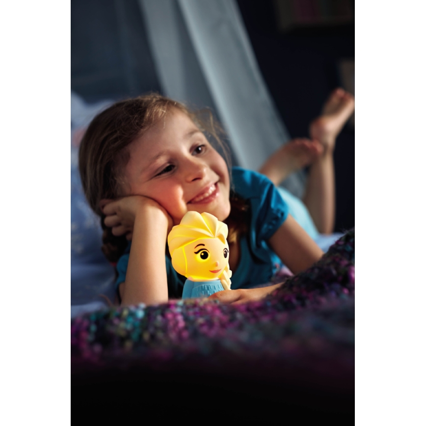 Philips 71768/03/16 - Barn LED-lampa DISNEY ELSA 1xLED/0,3W/3V