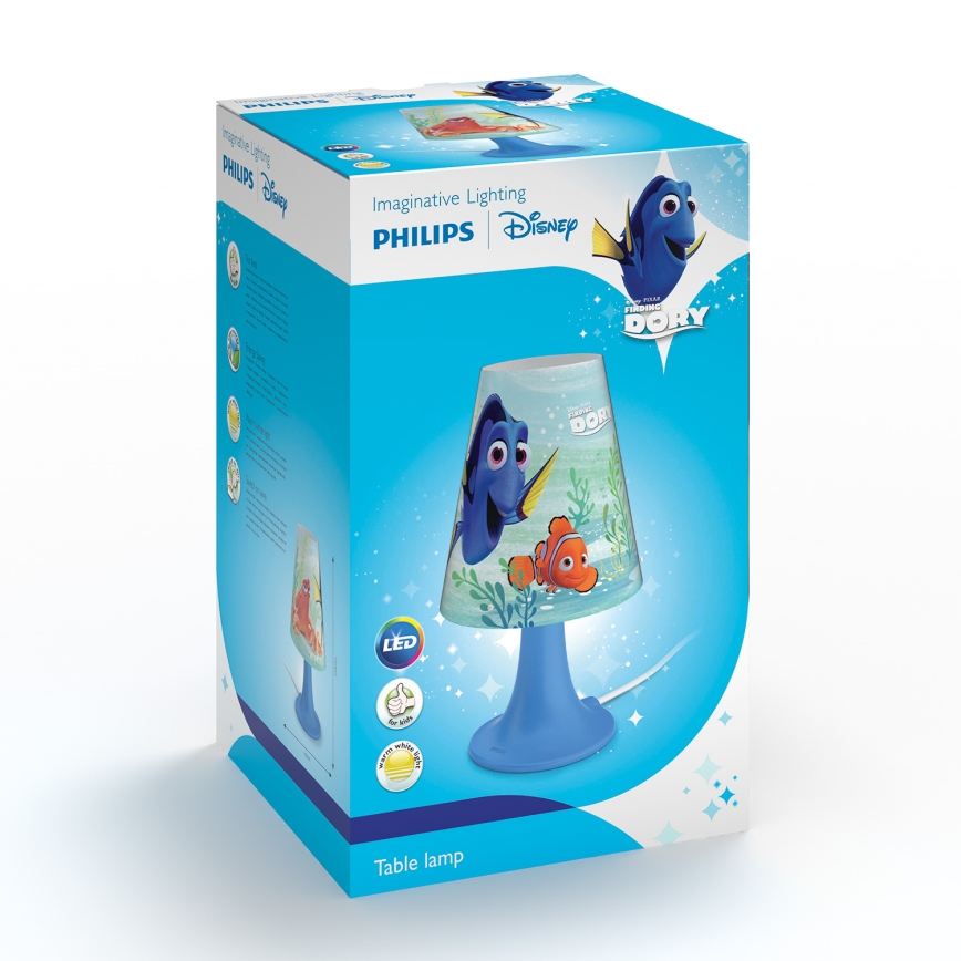 Philips 71795/90/16 - LED Barn Bordslampa DISNEY DORY LED/2,3W/230V