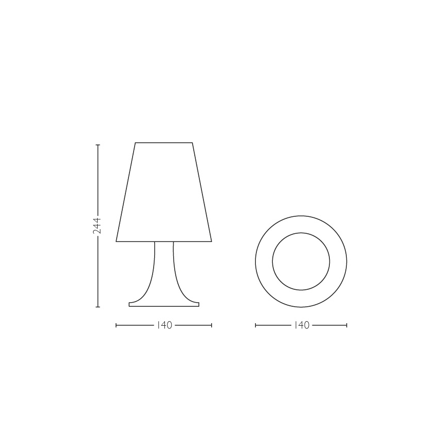 Philips 71795/90/16 - LED Barn Bordslampa DISNEY DORY LED/2,3W/230V