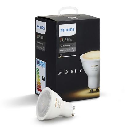 Philips 8718696598283 - Dimbar LED-lampa Hue WHITE AMBIANCE 1xGU10/5,5W