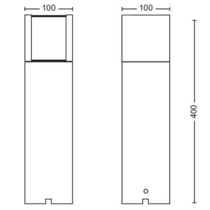 Philips - LED Utomhuslampa LED/6W/12V 2700K IP44