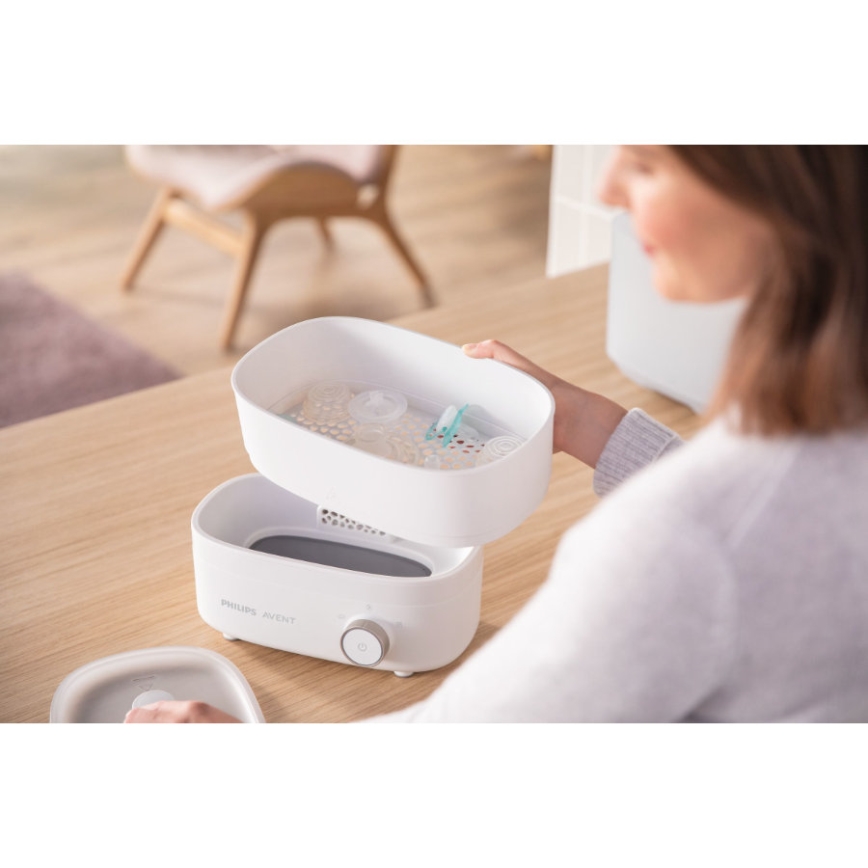 Philips Avent - Ångelektrisk sterilisator PREMIUM 3in1