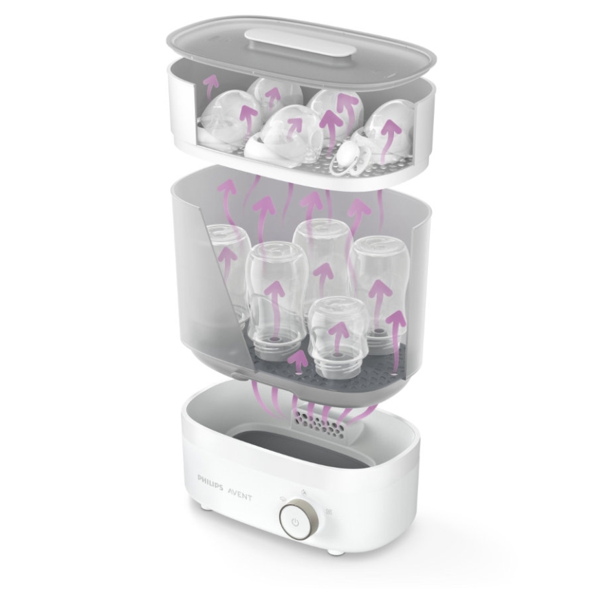Philips Avent - Ångelektrisk sterilisator PREMIUM 3in1