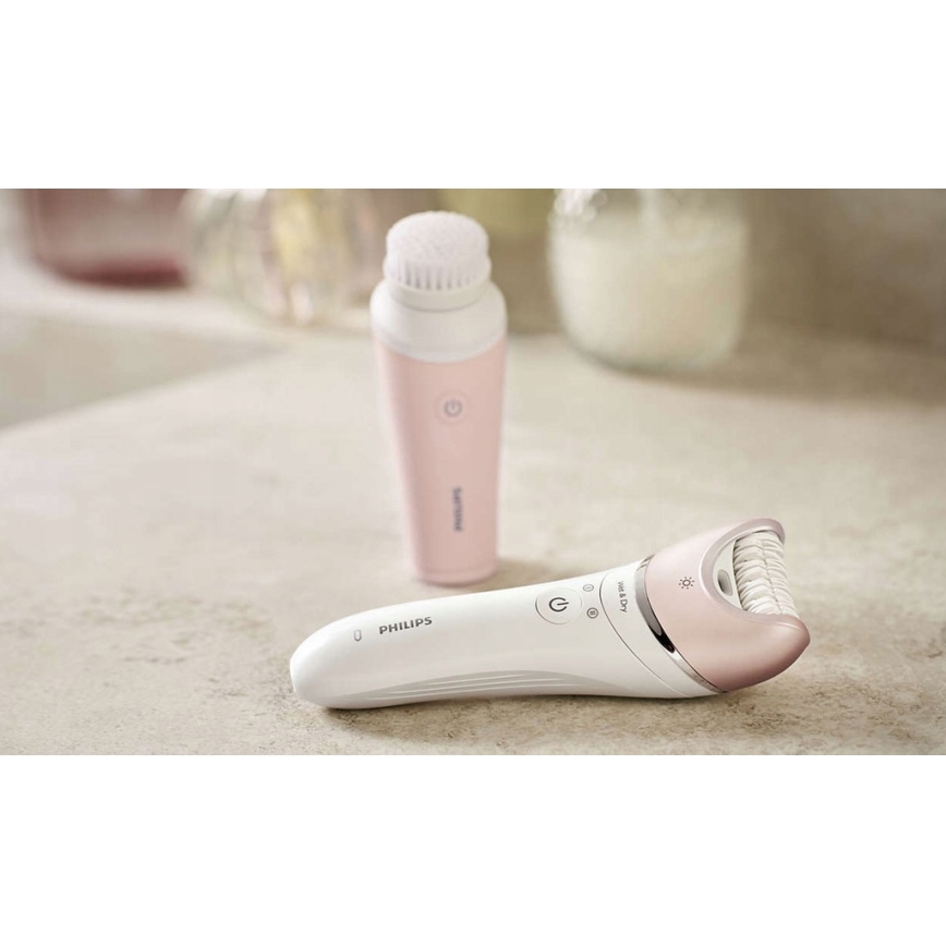 Philips BRP545/00 - Epilator Satinelle Advanced + cleaning brush