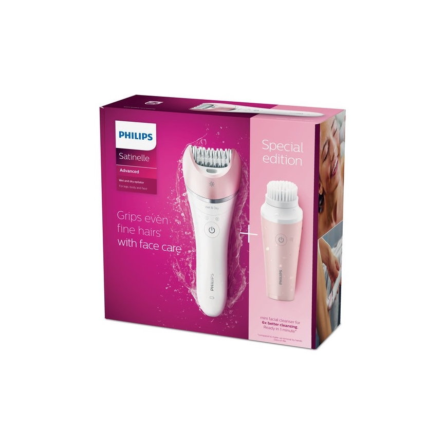 Philips BRP545/00 - Epilator Satinelle Advanced + cleaning brush