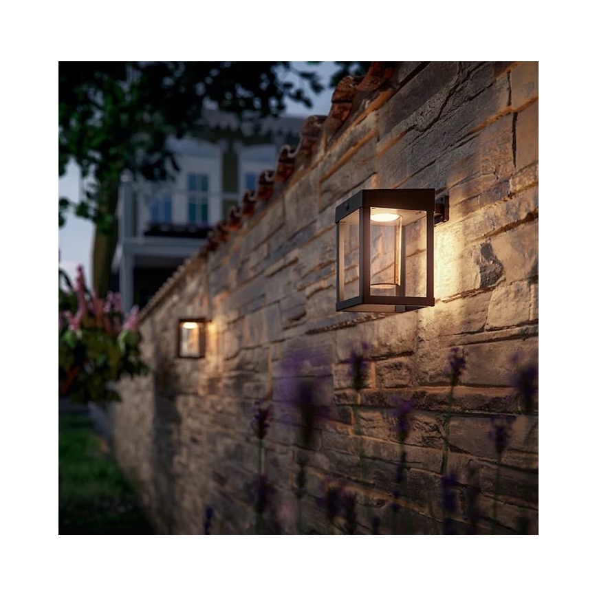 Philips - LED solcellsvägglampa med rörelse- och skymningssensor CAMILL LED/1,4W/3,7V 2000 mAh IP44