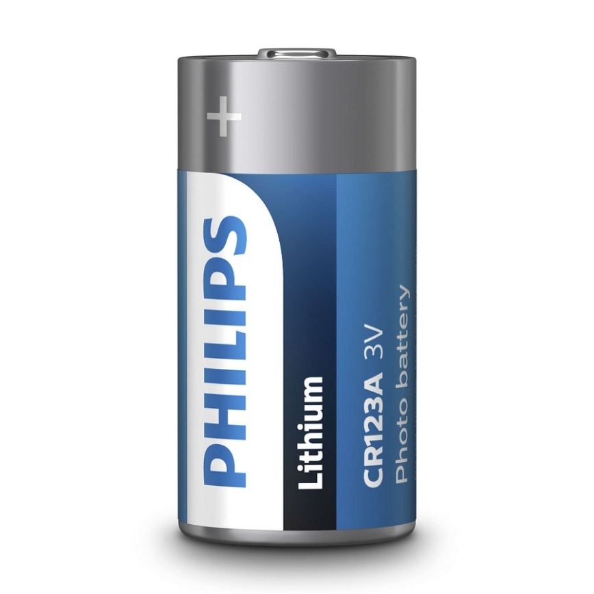 Philips CR123A/01B - Lithium Batterier CR123A MINICELLS 3V 1600mAh