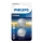 Philips CR2032P2/01B - 2 st Litium knappcellsbatterier CR2032 MINICELLS 3V 240mAh