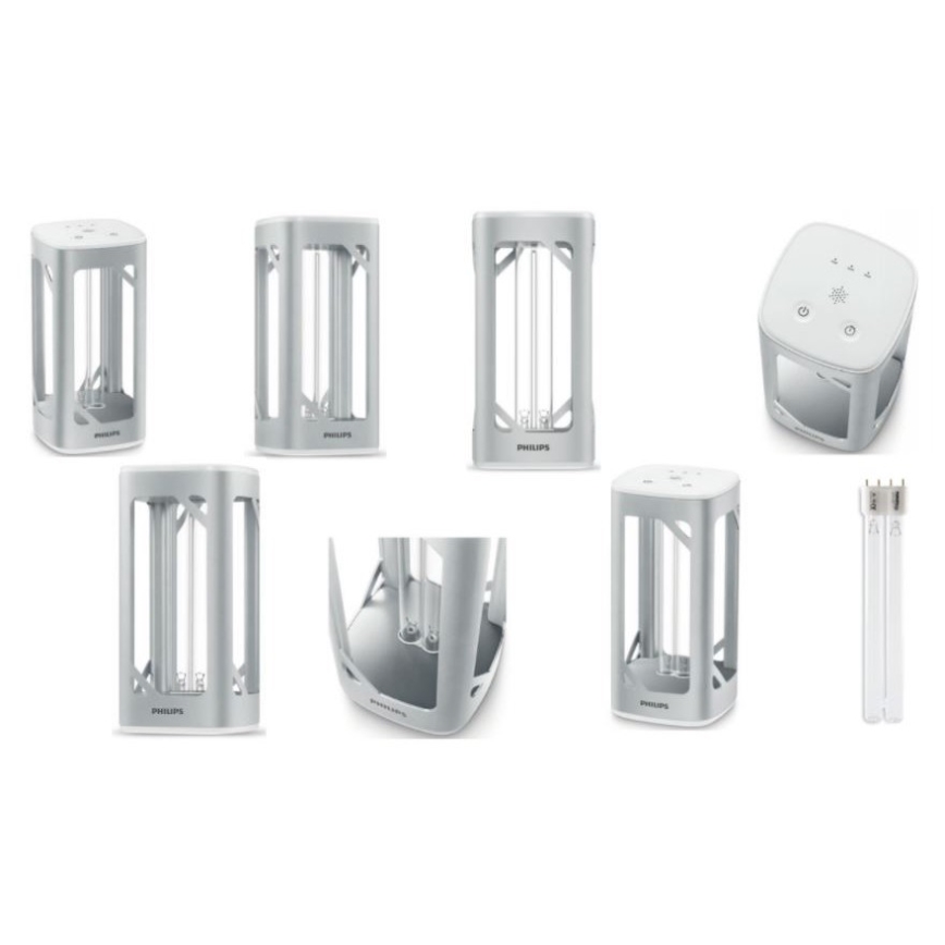 Philips - Desinfektionslampa med sensor UV-C/24W/230V