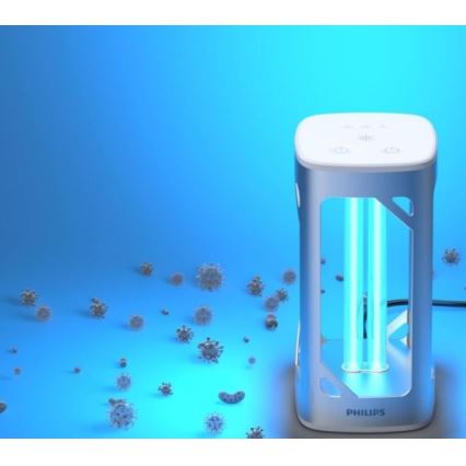 Philips - Desinfektionslampa med sensor UV-C/24W/230V