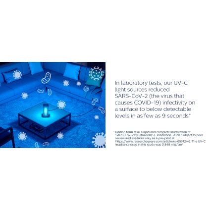 Philips - Desinfektionslampa med sensor UV-C/24W/230V