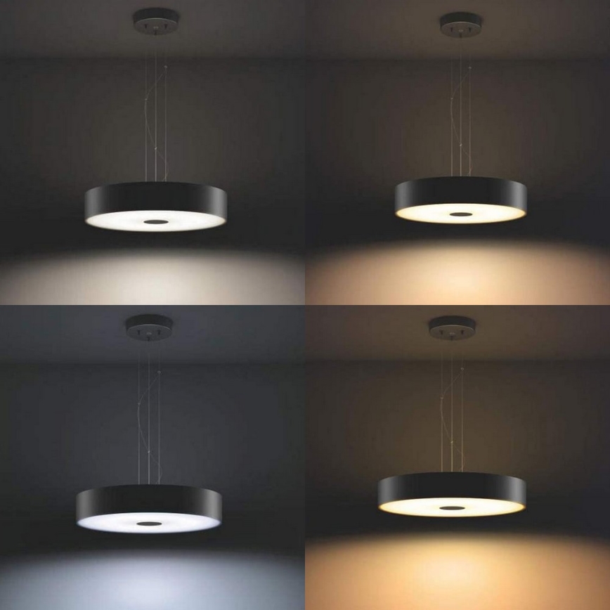 Philips - Dimbar LED-lampakrona med snöre Hue FAIR LED/33,5W/230V + Fjärrkontroll 
