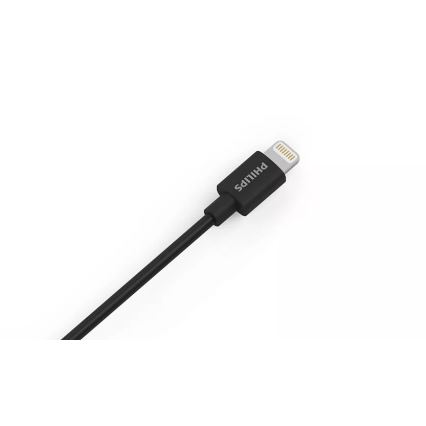 Philips DLP2357V/10 - Billaddare 2xUSB/12V + kabel USB/lightning connector