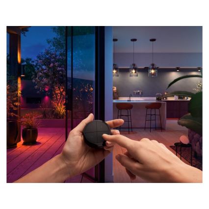 Philips - Fjärrkontroll med en switch Hue TAP 1xCR2032 svart
