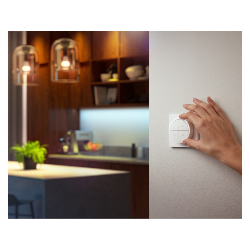 Philips - Fjärrkontroll med omkopplare Hue TAP 1xCR2032 vit