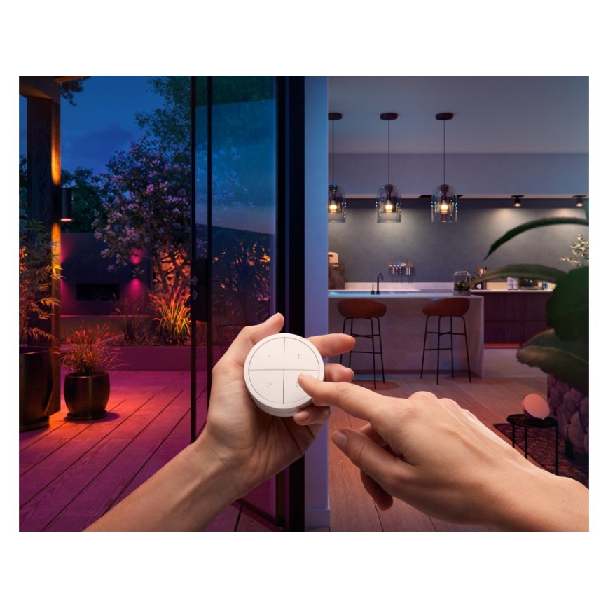Philips - Fjärrkontroll med omkopplare Hue TAP 1xCR2032 vit