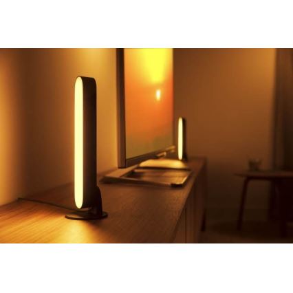 Philips - Förlängningskit LED RGB Ljusreglerad bordslampa Hue PLAY LED/6W/230V svart
