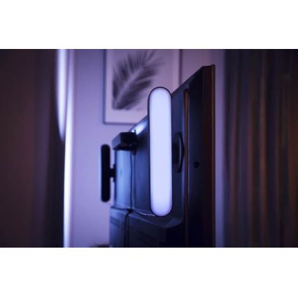 Philips - Förlängningskit LED RGB Ljusreglerad bordslampa Hue PLAY LED/6W/230V svart