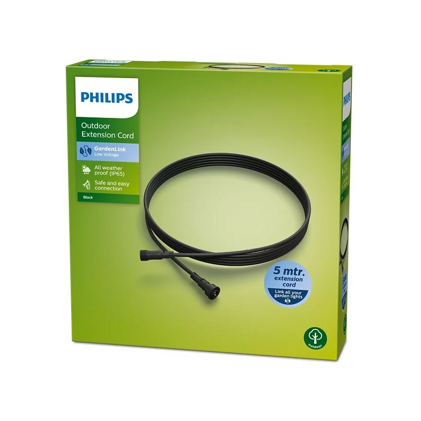 Philips - Förlängningssladd utomhus 5m IP65