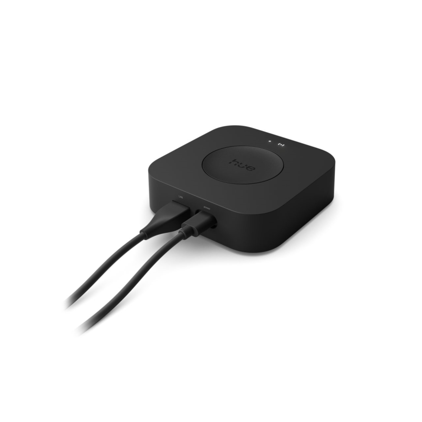 Philips - Hue BRIDGE PRO anslutningsenhet, svart