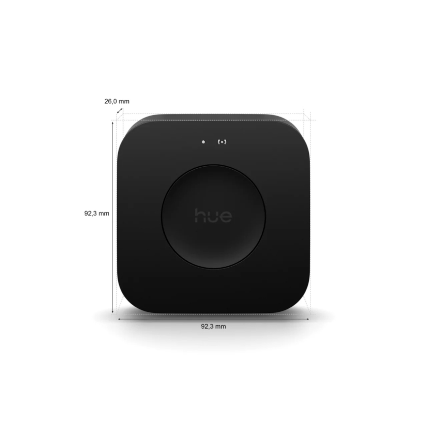 Philips - Hue BRIDGE PRO anslutningsenhet, svart