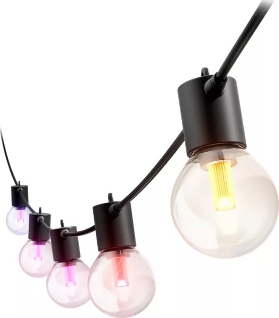 Philips - Hue FESTAVIA LED RGBW dimmbar utomhusljusslinga 20xLED 14m IP65