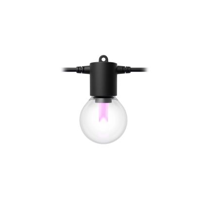 Philips - Hue FESTAVIA LED RGBW dimmbar utomhusljusslinga 20xLED 14m IP65
