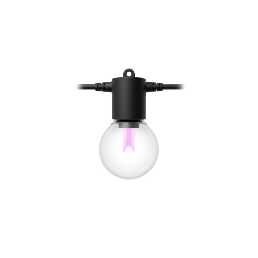 Philips - Hue FESTAVIA LED RGBW dimmbar utomhusljusslinga 20xLED 14m IP65