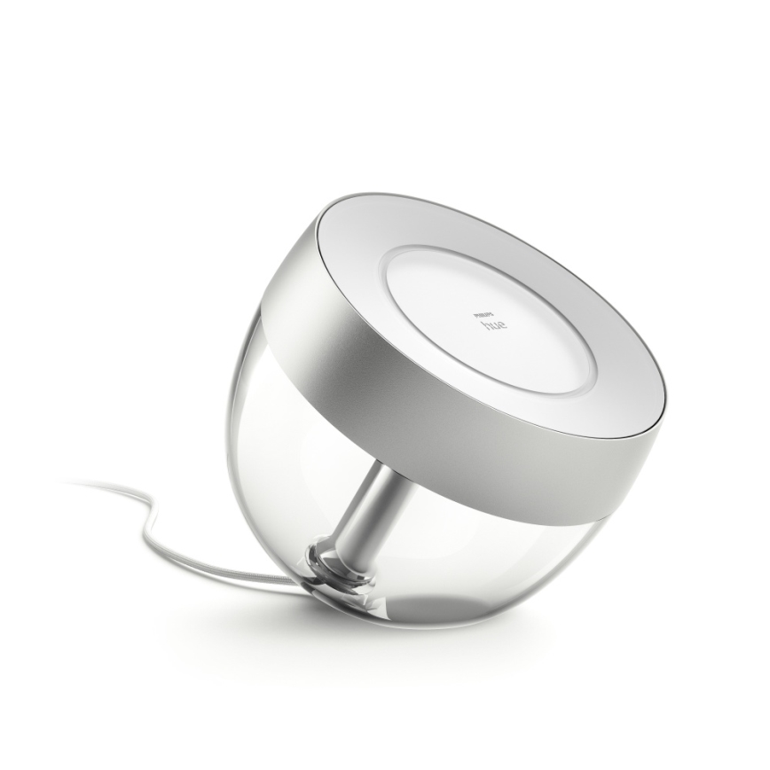 Philips - LED RGB Dimbart bordslampa Hue IRIS LED/8,2W/230V 2000-6500K silver