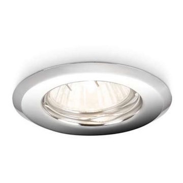 Philips - Infälld lampa 1xGU10/50W/230V skinande krom