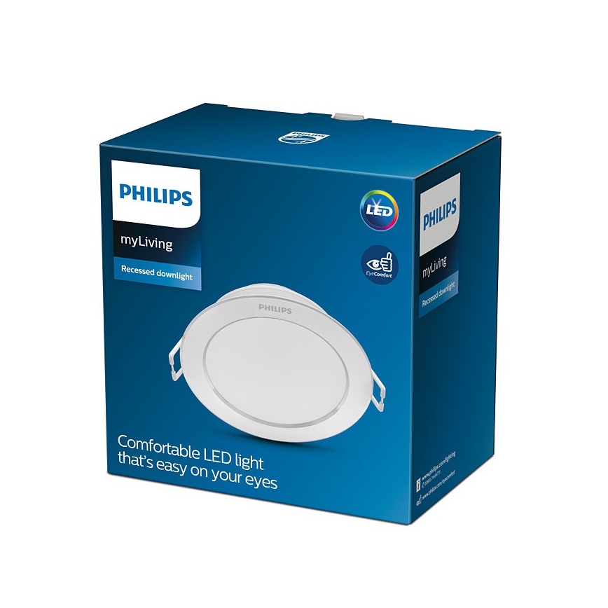 Philips - Infälld LED-belysning  DIAMOND LED/3.5W/230V 3,000K