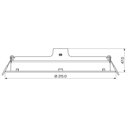 Philips - KIT 2x LED infälld belysning MESON LED/23,5W/230V 4000K