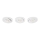 Philips - KIT 3x Dimbar infälld LED belysning/4,5W/230V