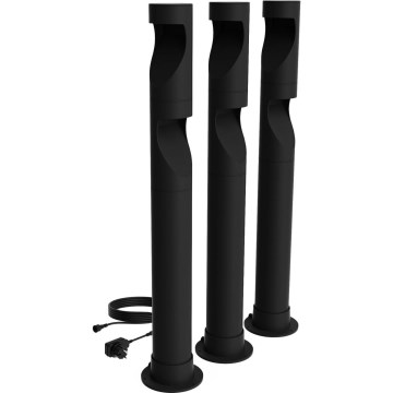 Philips - KIT 3x LED-lampa för utomhusbruk GARDENLINK DESI LED/1,5W/230V 2700K IP44