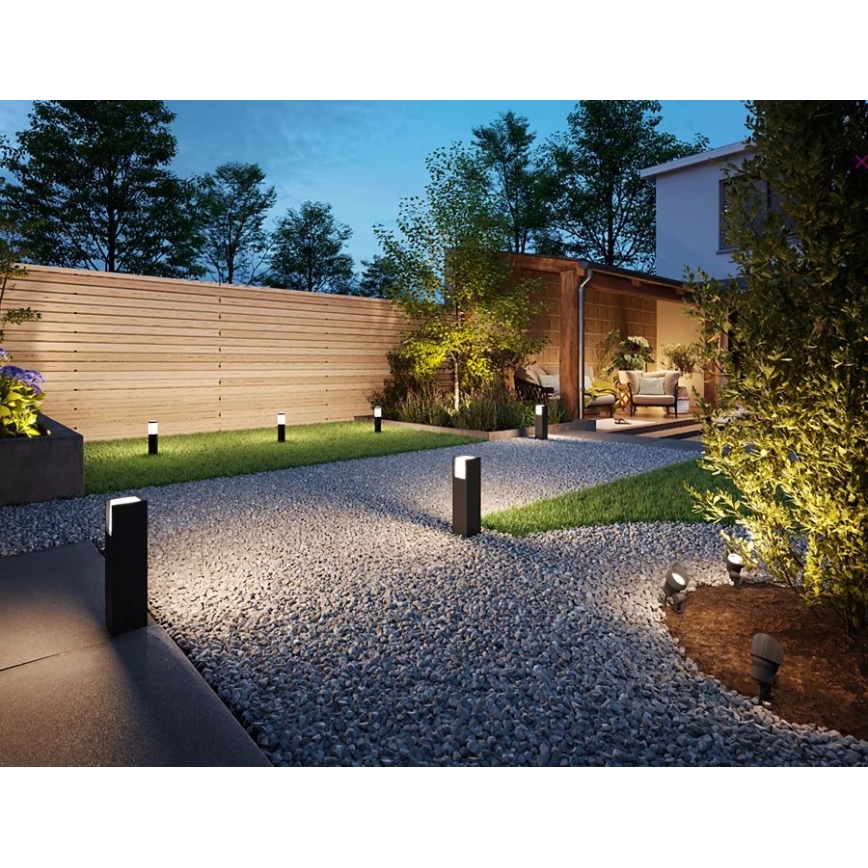 Philips - KIT 3x LED-lampa för utomhusbruk GARDENLINK LED/24W/230V 2700K IP44