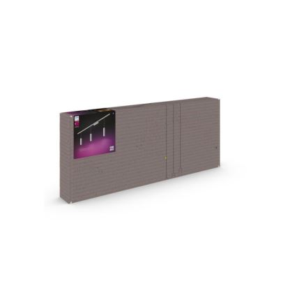 Philips - KIT 3x LED RGB ljusreglerad ljuskrona på snöre För skensystem Hue PERIFO LED RGB/15,6W/230V 2000-6500K