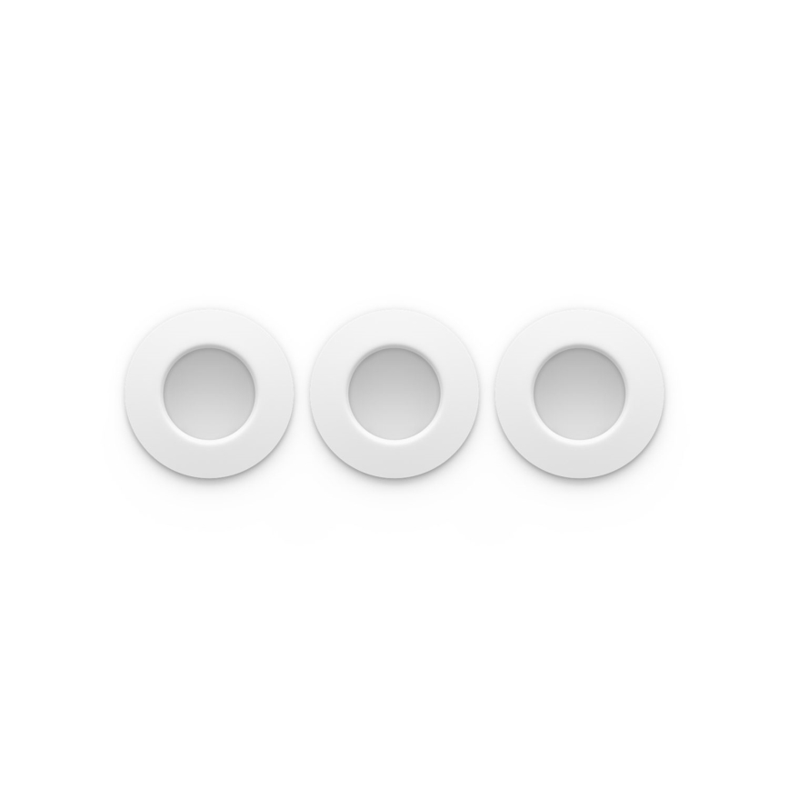 Philips - KIT 3x LED RGBW Ljusreglerad hängande badrumslampa Hue SLIM LED/8,3W/230V IP44 2000-6500K