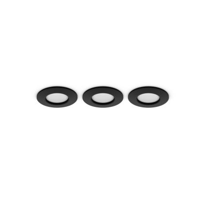 Philips - KIT 3x LED RGBW Ljusreglerad hängande badrumslampa Hue SLIM LED/8,3W/230V IP44 2000-6500K
