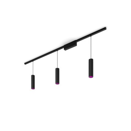 Philips - KIT 3x LED RGBW ljusreglerad ljuskrona på snöre För skensystem Hue PERIFO LED/15,6W/230V 2000-6500K