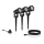 Philips - KIT 3x LED spotlight för utomhusbruk CASPER LED/1,5W/24/230V IP44