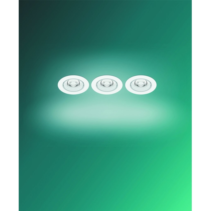 Philips -KIT 3xLED Ljusreglerad upphängd taklampa IMPALA Warm Glow LED/6W/230V