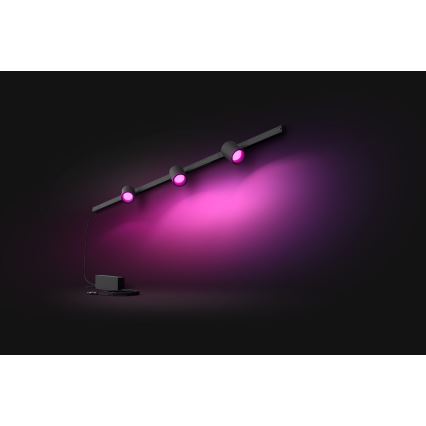 Philips - KIT 3x LED RGB Ljusreglerad belysning För skensystem Hue PERIFO LED RGB/15,6W/230V 2000-6500K