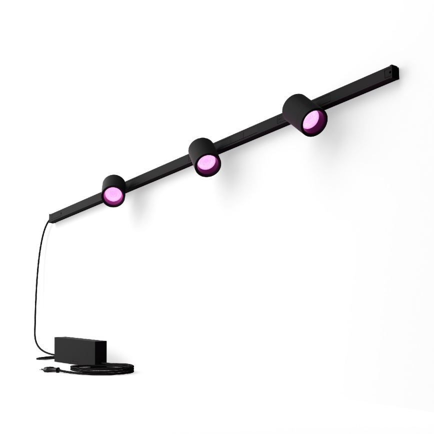 Philips - KIT 3x LED RGB Ljusreglerad belysning För skensystem Hue PERIFO LED RGB/15,6W/230V 2000-6500K