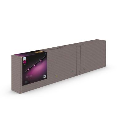 Philips - KIT 3x LED RGB Ljusreglerad belysning För skensystem Hue PERIFO LED RGB/15,6W/230V 2000-6500K