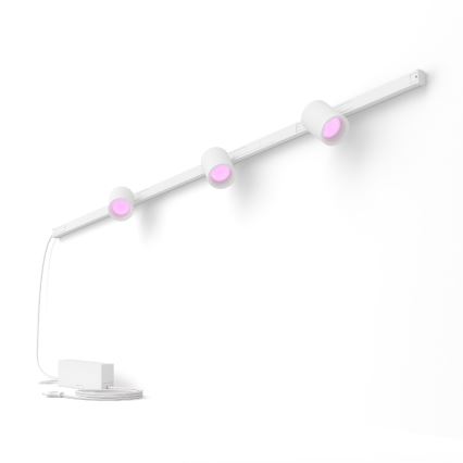 Philips - KIT 3x LED RGB Ljusreglerad belysning För skensystem Hue PERIFO LED RGB/15,6W/230V 2000-6500K