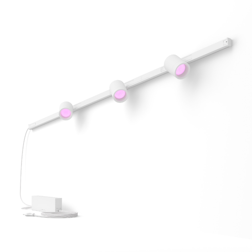Philips - KIT 3x LED RGB Ljusreglerad belysning För skensystem Hue PERIFO LED RGB/15,6W/230V 2000-6500K