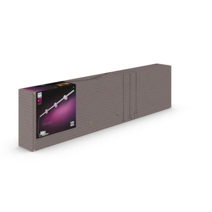 Philips - KIT 3x LED RGB Ljusreglerad belysning För skensystem Hue PERIFO LED RGB/15,6W/230V 2000-6500K