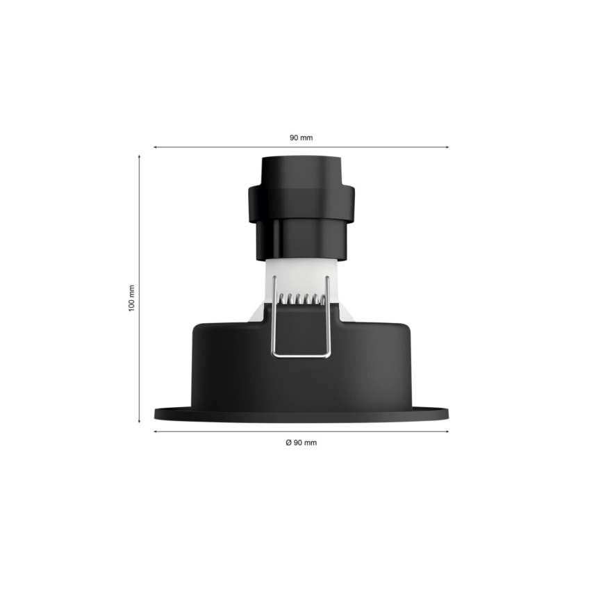 Philips - KIT 3xLED RGBW Ljusreglerad upphängd taklampa Hue CENTURA 1xGU10/4,2W/230V 2000-6500K