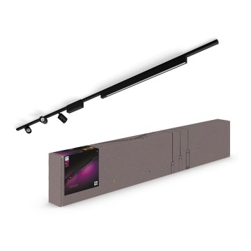 Philips - KIT 4x LED RGB Ljusreglerad belysning För skensystem Hue PERIFO LED RGB/44,6W/230V 2000-6500K