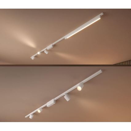 Philips  - KIT 4xLED RGB Dimbar spotlight  För skensystem Hue PERIFO LED RGB/20,8W/230V 2000-6500K
